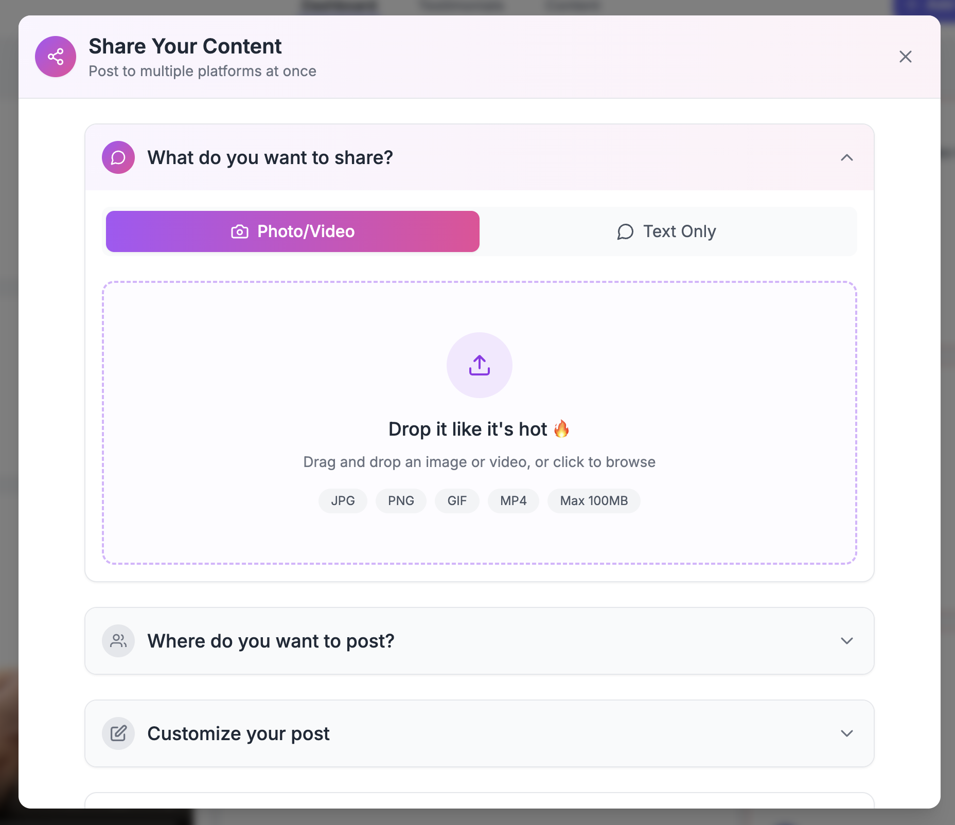 Social Media Calendar